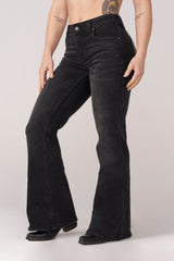W258 Winged Flare Jeans