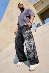 2128 - AOT© x YLA Baggy Joggers