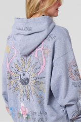 W562 Scribble Hoodie
