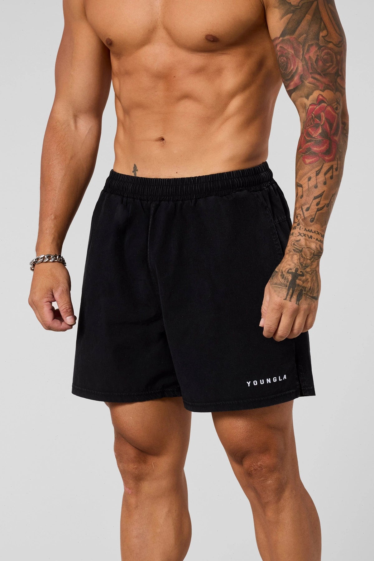 1043 - Washed Fitness Shorts