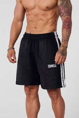 1058 - Vintage Striped Sweat Shorts