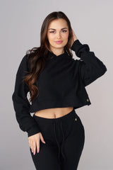 W545 Ava Crop Hoodie