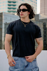 4097 - Cropped Tailored Tees